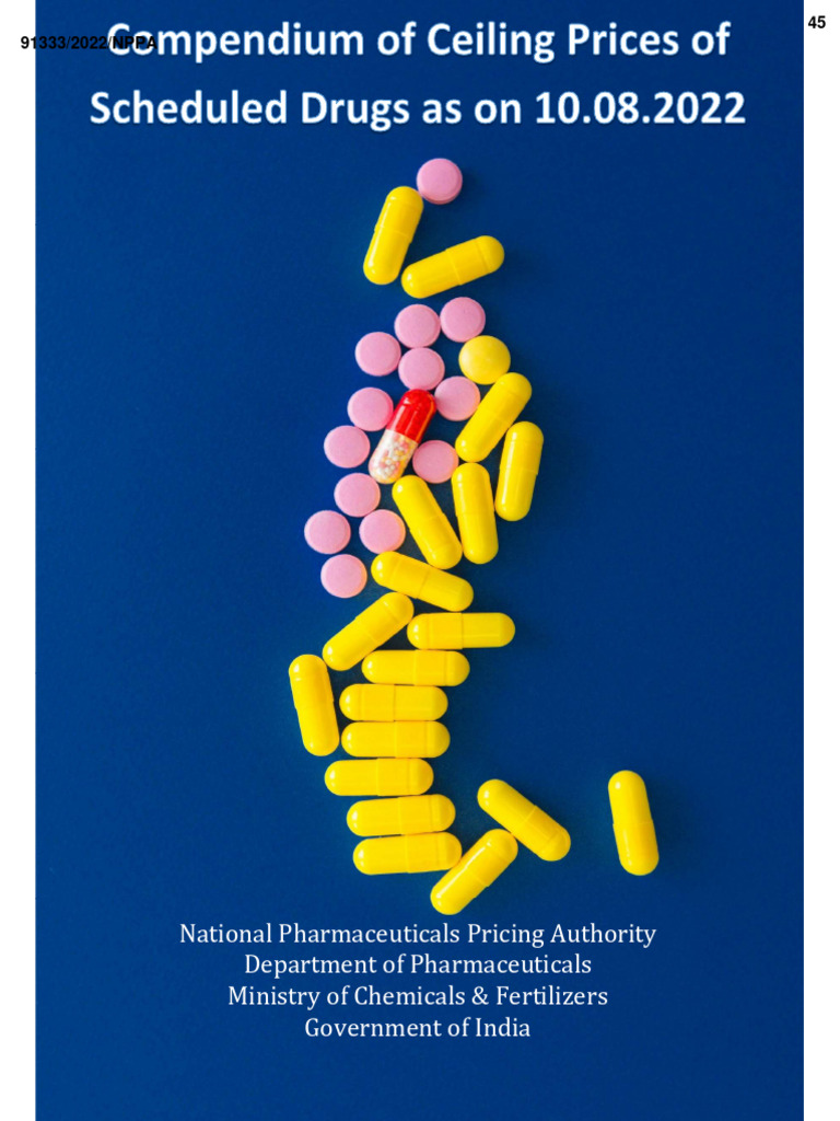 NPPA Ceiling Prices for Essential Medicines | PDF | Tablet (Pharmacy ...