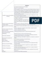 Insurance Distribution Act