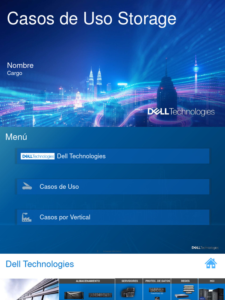 Casos de Uso Storage 190123 | PDF | Computación en la nube | Servidor ...