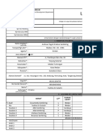 Lembar Isian Pelamar - Recruitment Wimilak