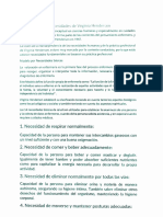 14 Necesidades de Virginia Henderson - Ricardo Montes de Oca Zuñiga