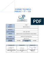 Inf - 129 - Exsa - Inspección NDT Eje Agitador Premix