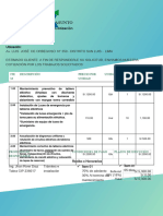 Cotizacion de Mantenimiento de Tableros BT Agq Perú S.A.C.