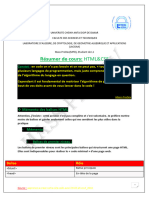 Résumer de Cours: HTML&CSS: Constat