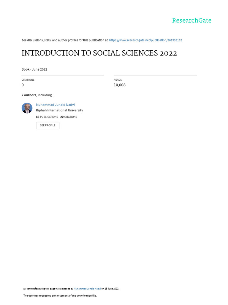 Book Socialsciences Pdf Social Sciences Economics