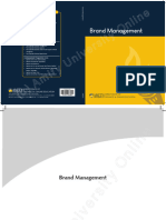 Brand Management F-MKTG313