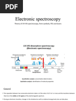 Electronic Spectroscopy Part 1