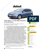 VW Golf 1 4 TGI BlueMotion Comfortline Erdgasbetrieb