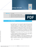 Foundation Maths 6e PDF Ebook - (4 Percentage and Ratio)