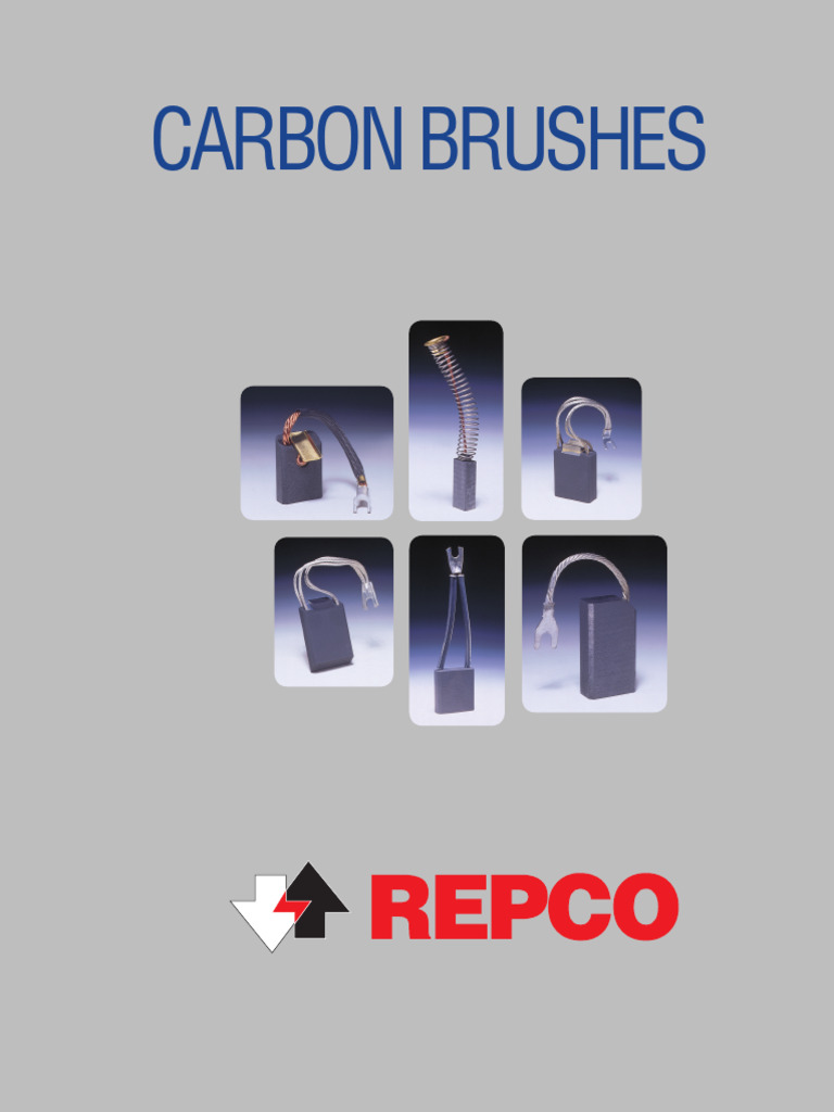 REPCO Catalogue Carbon Brushes OK-REP1692 GE | PDF | Graphite | Carbon