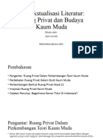 Kontekstualisasi Literatur Privat Space