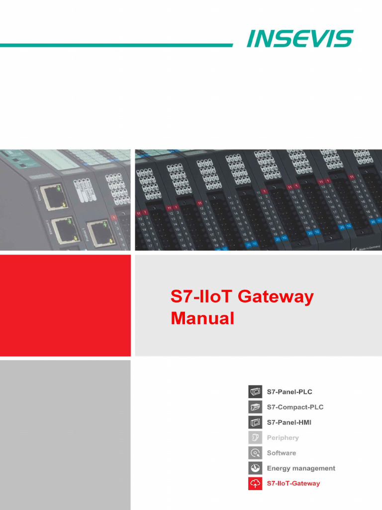 INSEVIS S7-IIoT Gateway Manual | PDF | Computer Network | Gateway ...