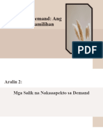 Kabanata 5. Aralin 2. Mga Salik Na Nakakaapekto Sa Demand