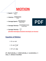 All Physics Formula