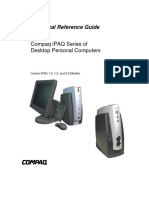 Technical Reference Guide: Compaq iPAQ Series of Desktop Personal Computers