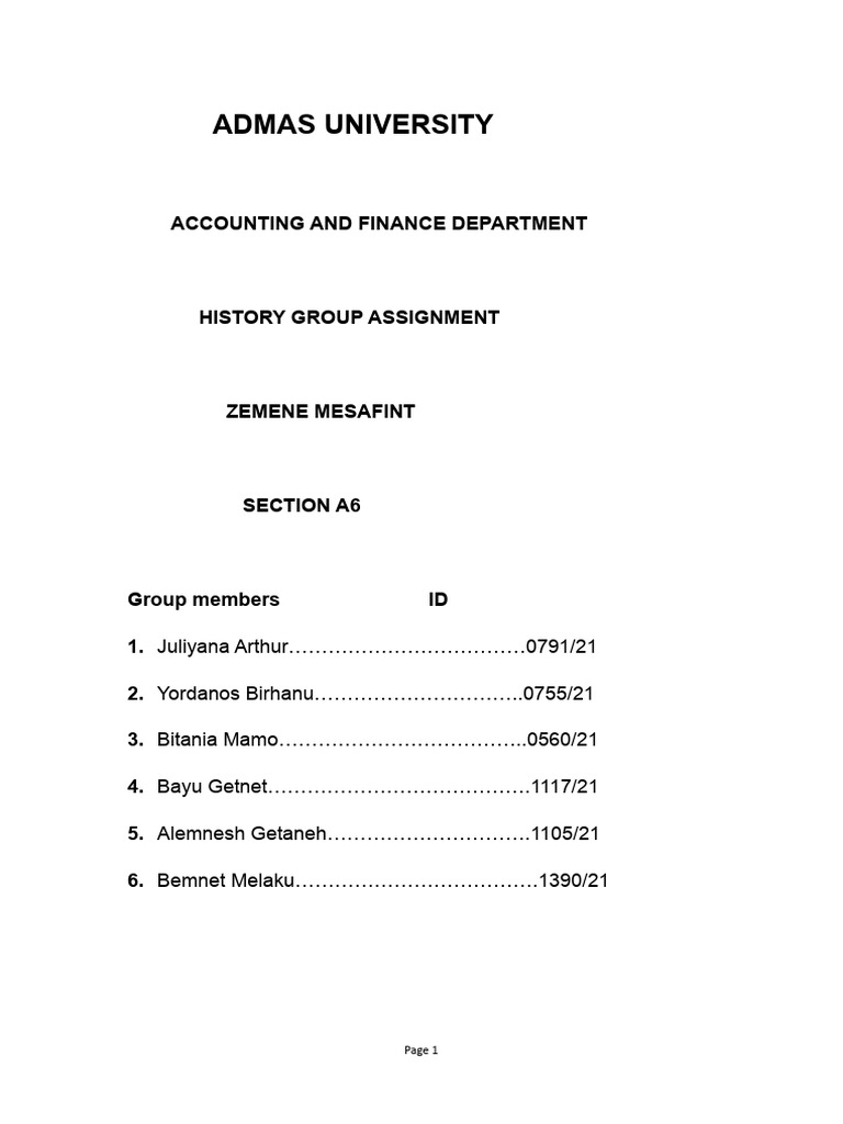 Zemene Mesafint PDF Ethiopia Horn Of Africa