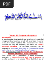 Chapter 16 Frequency Response