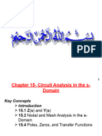 Chapter 15 Circuit Analysis in The S-Domaun