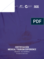 MEDICAL TOURISM EXPERIENCE - Manual de Normas - 1era Edicion - Jul 2021