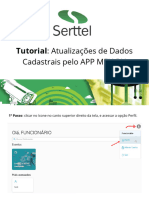 Alteração de Dados Cadastrais Meu RH - Serttel v7