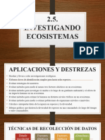 2.5. Investigando Ecosistemas