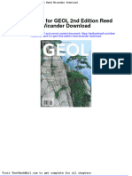 Full Download Test Bank For Geol 2nd Edition Reed Wicander Download PDF Full Chapter