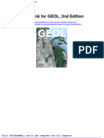Full Download Test Bank For Geol 2nd Edition PDF Full Chapter