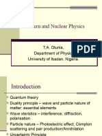 Modern and Nuclear Physics - 2019