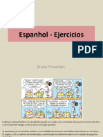 Espanhol - Ejercicios