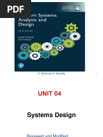 Modern Systems Analysis and Design - Design - Part 2