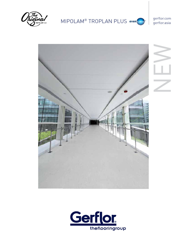 Brochure Mipolam Troplan Plus - Gerflor | PDF | Volatile Organic ...