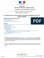 Report en Avant Des Déficits BOI-IS-DEF-10-30-20130410