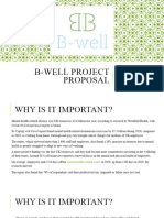B-Well Project Proposal
