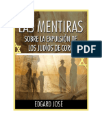 Las Mentiras Sobre La Expulsion de Los Judios - Edgard José