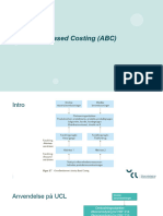 Activity Based Costing (ABC)