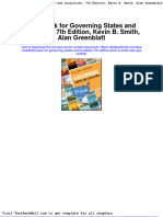 Full Download Test Bank For Governing States and Localities 7th Edition Kevin B Smith Alan Greenblatt PDF Full Chapter