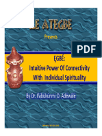 007 Ęgbé Intuitive Power of Connectivity With Individual Spirituality