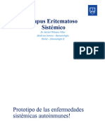 Lupus Eritematoso Sistémico: Dr. Michel Villatoro Villar Medicina Interna - Reumatología Titular - Inmunología II