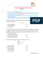 Prueba 5 - EDO