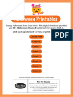 Halloween Free Printables