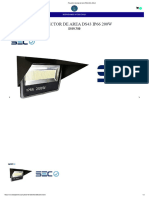 Proyector de Área Led SMD IP66 200w DS43 ($100.000)