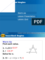 11 4insrcibed Angles