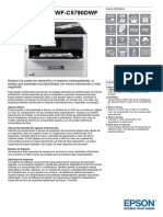 WorkForce Pro WF C5790DWF Datasheet