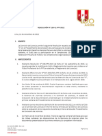 Res. #131 CL FPF 2022 AYACUCHO LICENCIAMIENTO