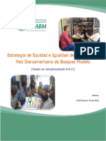 Estrategia de Equidad e Igualdad de Genero de La Red Iberoamericana de Bosques Modelo