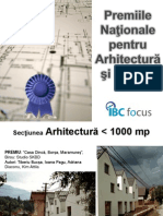 Premiile Nationale Si Inter Nation Ale Pentru Arhitectura 2010