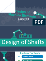 Lecture 8 Shaft Design