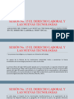 El Derecho Laboral y Las Nuevas Tecnologías