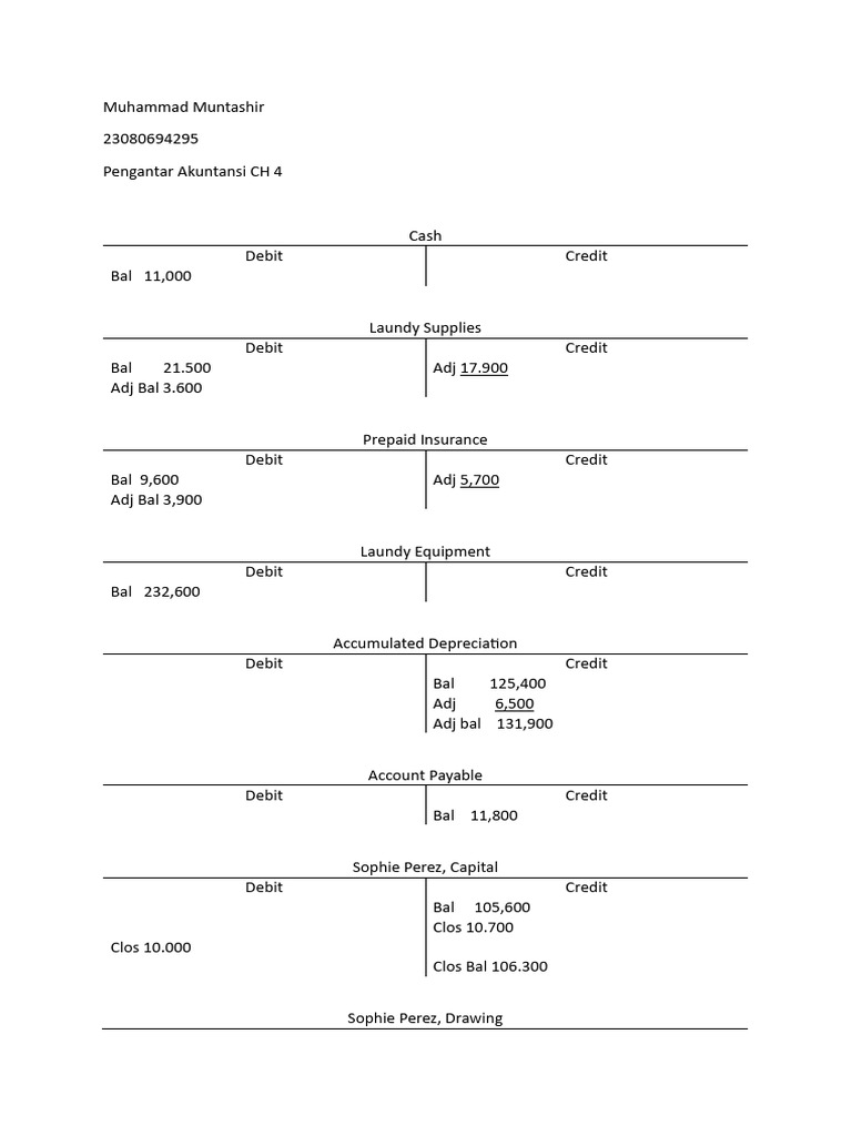 CH 4 | PDF | Debits And Credits | Expense