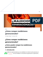 Ministeriointernacional Com Como Romper Maldiciones Generacionales